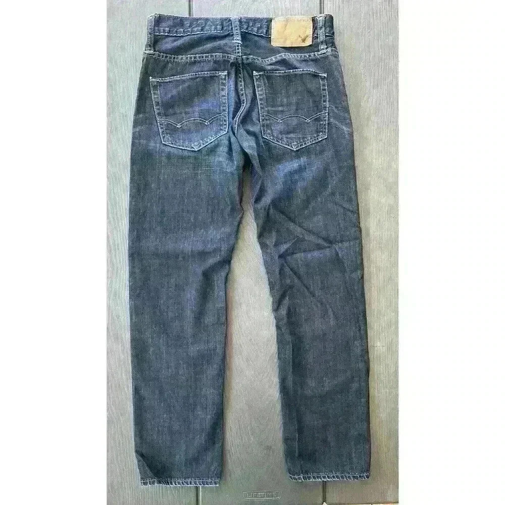 Men’s American Eagle Slim Jeans 26x28 Dark Wash Distressed